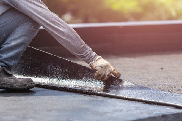Professional Foundation Crack Repair technician working in Hagerstown, IN